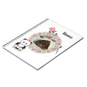 Album, cahier d'enfant, rose (Côté gauche)
