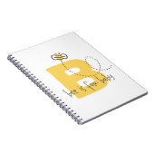 Album photos ou journal de bébé d'abeille de miel (Côté Droit)