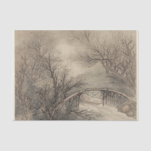 Album van Landschappen Leaf 1 van Wang Gai Tissuepapier (Voorkant)