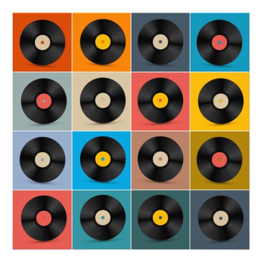 Album, Vinyl Record, Poster Musique (Devant)