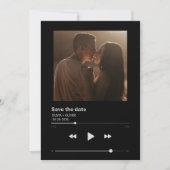 Albumcover slaat de datum op save the date (Voorkant)
