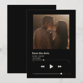 Albumhoes opslagdatum save the date (Voorkant / Achterkant)