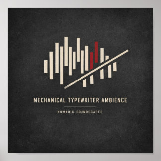 Albumhoes van Mechanical Typewriter Ambience Poster