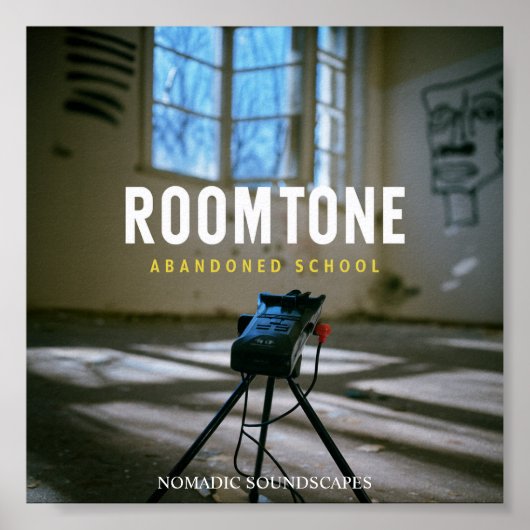 Albumhoes Verlaten School Kamertoon Poster (Voorkant)