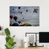 Albuquerque Balloon Fiesta 2 Poster (Thuiskantoor)