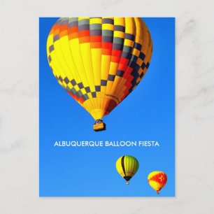 ALBUQUERQUE BALLOON FIESTA BRIEFKAART