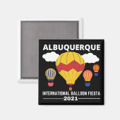 Albuquerque Balloon Fiesta Magneet (Voorkant / Achterkant)