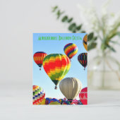 ALBUQUERQUE BALLOONFEEST ANSICHTKAART BRIEFKAART (Staand voorkant)