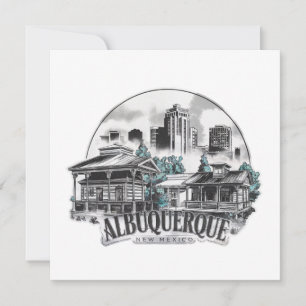 Albuquerque City New Mexico Verenigde Staten Kaart