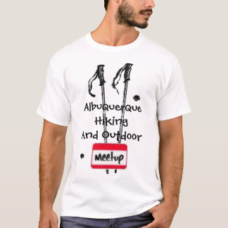 Albuquerque Hiking en buitenvergaderingen T-shirt