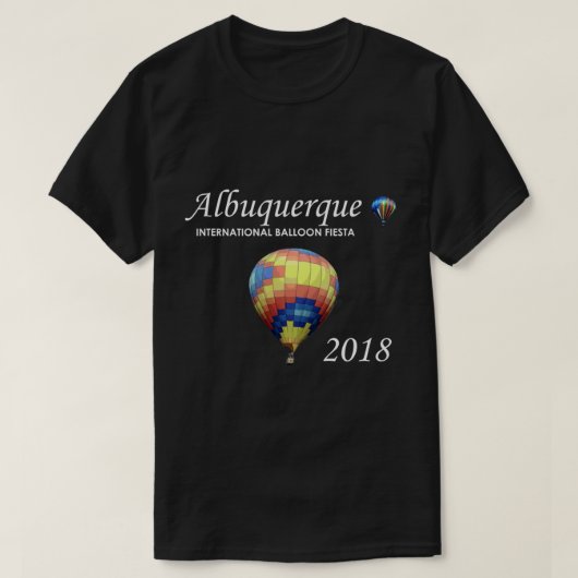 Albuquerque International Ballon Fiesta T-shirt (Design voorkant)