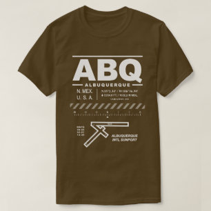 Albuquerque International Sunport ABQ T-shirt