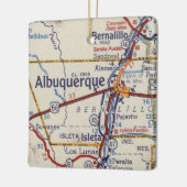 Albuquerque kaart keramisch ornament (Links)