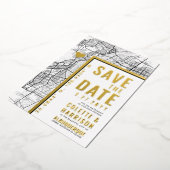 Albuquerque Liefdeszoeker | Trouwkaart Save the Da Folie Uitnodiging (Gedraaid)