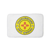 Albuquerque New Mexico Badmat (Voorkant)