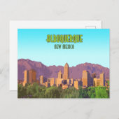 Albuquerque New Mexico  Briefkaart (Voorkant / Achterkant)