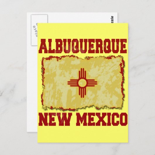 Albuquerque, New Mexico Briefkaart (Voorkant / Achterkant)