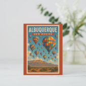 Albuquerque New Mexico Briefkaart (Staand voorkant)