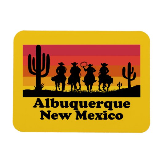 Albuquerque New Mexico Magneet (Horizontaal)