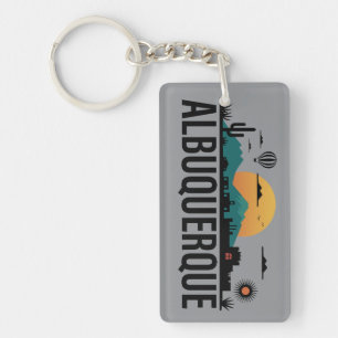 Albuquerque New Mexico Sleutelhanger