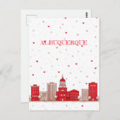 Albuquerque New Mexico Travel Briefkaart (Voorkant / Achterkant)