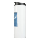 Albuquerque New Mexico Wood Grain Thermosbeker (Geroteerd rechts)