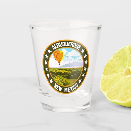 Albuquerque Shot Glas (Voorkant)