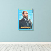 Albus Dumbledore Character Graphic Canvas Afdruk (Insitu (Houten vloer))