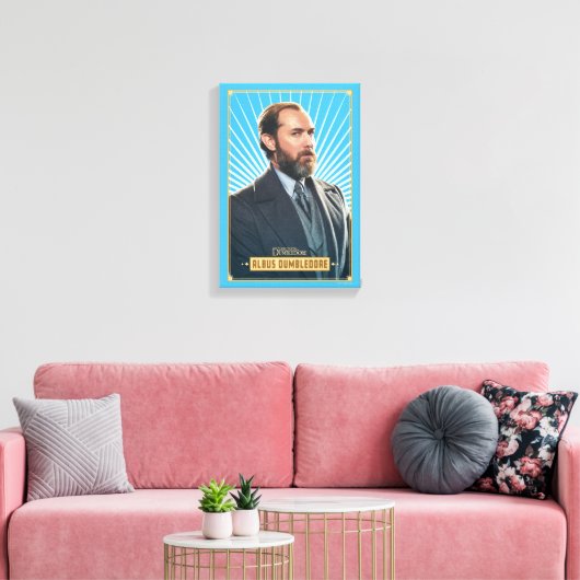 Albus Dumbledore Character Graphic Canvas Afdruk (Insitu (Woonkamer))