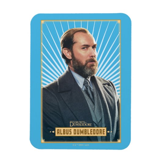 Albus Dumbledore Character Graphic Magneet (Verticaal)