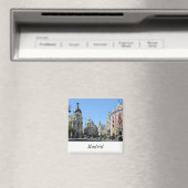 Alcala et Gran Via Street, Madrid Magnet (In Situ (Lave-vaisselle))