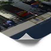 Alcala et Gran Via Street, Madrid Poster (Coin)