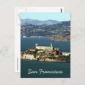 alcatraz bay san fran briefkaart (Voorkant / Achterkant)