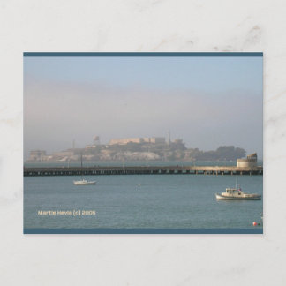 Alcatraz | Blue Beach Song™-Briefkaart Briefkaart