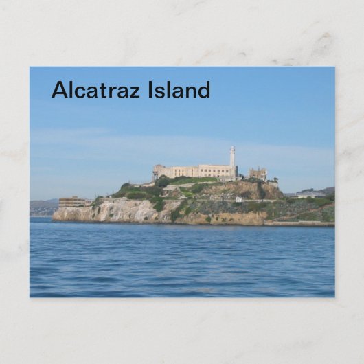 Alcatraz Briefkaart (Voorkant)
