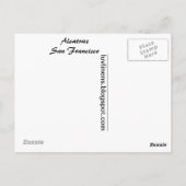 Alcatraz Briefkaart (Achterkant)