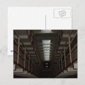 Alcatraz-celblok - bovenste niveau briefkaart (Voorkant / Achterkant)