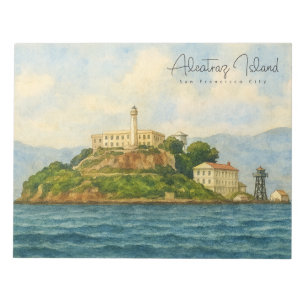 Alcatraz eiland – Reisbestemming San Francisco Notitieblok