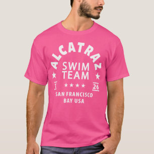 Alcatraz Gevangenis Alcatraz Zwem Team T-shirt