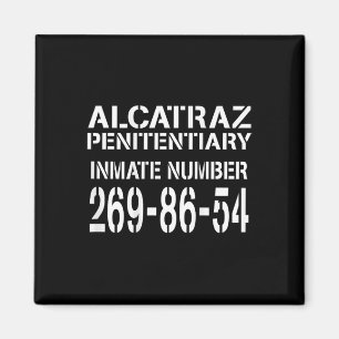 Alcatraz Gevangenis Grappig Gevangene Kostuum Hall Magneet