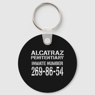 Alcatraz Gevangenis Grappig Gevangene Kostuum Hall Sleutelhanger