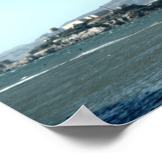 Alcatraz-gevangenis Poster (Hoek)