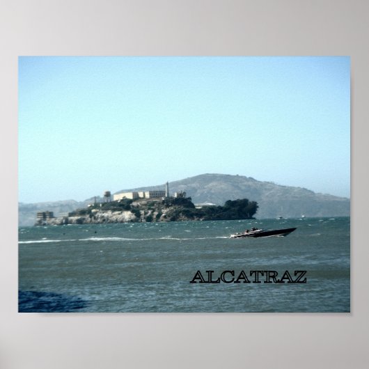 Alcatraz-gevangenis Poster (Voorkant)