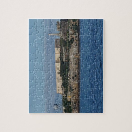 Alcatraz Island - San Francisco #5-1 Jigzaag Puzzl Legpuzzel (Verticaal)