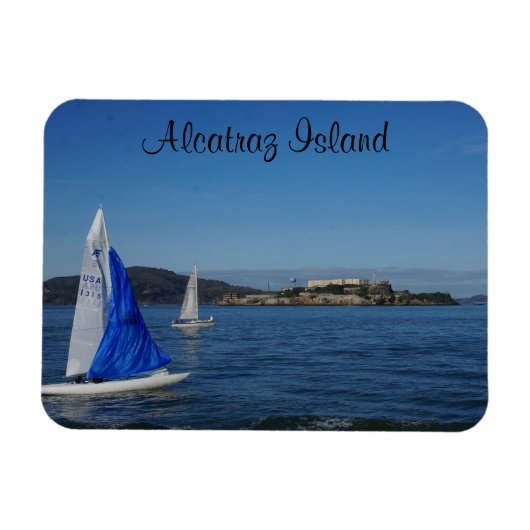 Alcatraz Island - San Francisco #5 Magnet Magneet (Horizontaal)