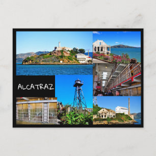 ALCATRAZ ISLAND SAN FRANCISCO CALIFORNIA BRIEFKAAR BRIEFKAART