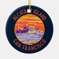Alcatraz Island San Francisco Distress Circle