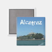 Alcatraz Island San Francisco Photo Magnet Prison (Recto/Verso)