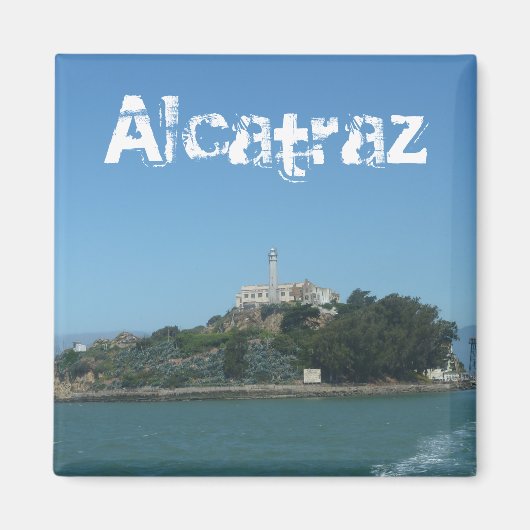 Alcatraz Island San Francisco Photo Magnet Prison (Devant)