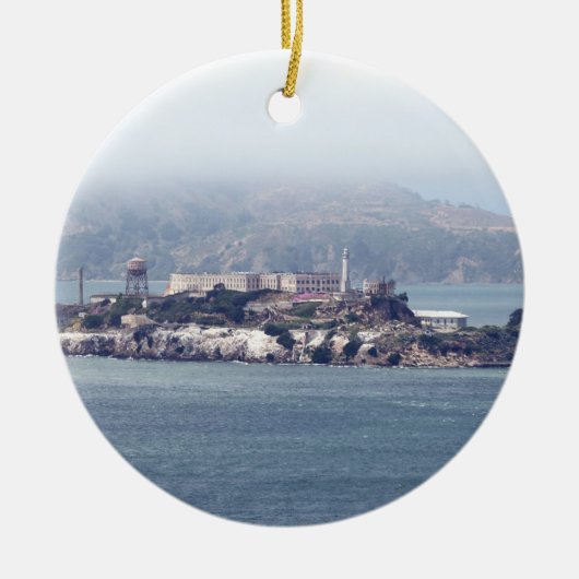 Alcatraz Keramisch Ornament (Voorkant)